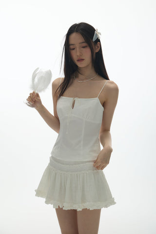 [YAWHAT] ballet cake skirt