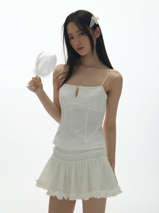 [YAWHAT] ballet cake skirt