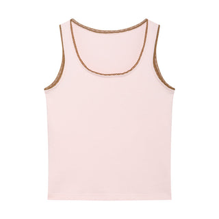 [YAWHAT] lace U-vest