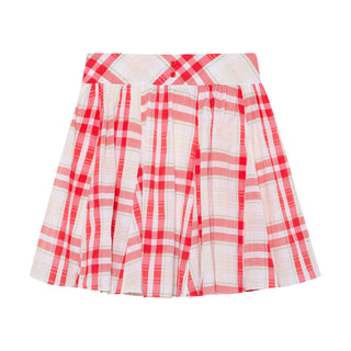 [YAWHAT] patchwork puff skirt
