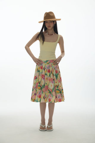 [YAWHAT] U-neck sling vest