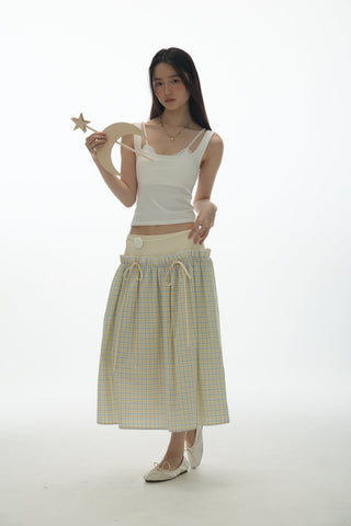 [YAWHAT] U-neck sling vest