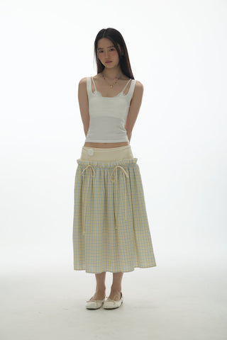 [YAWHAT] U-neck sling vest