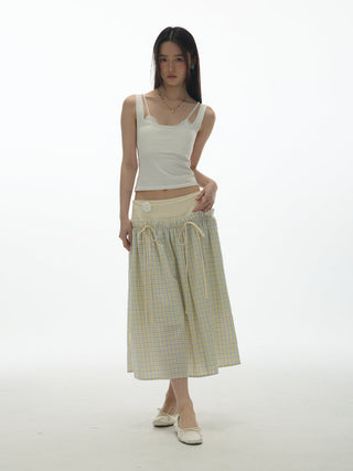 [YAWHAT] U-neck sling vest