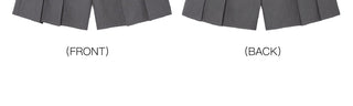 [YAWHAT] rivet pleated shorts