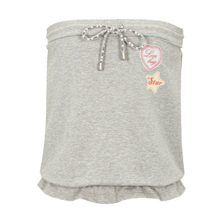 [YAWHAT] print one-shoulder top