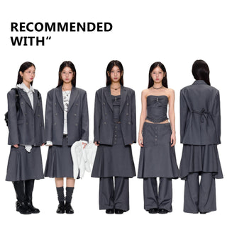 [YAWHAT] detachable strap suit