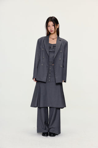 [YAWHAT] detachable strap suit