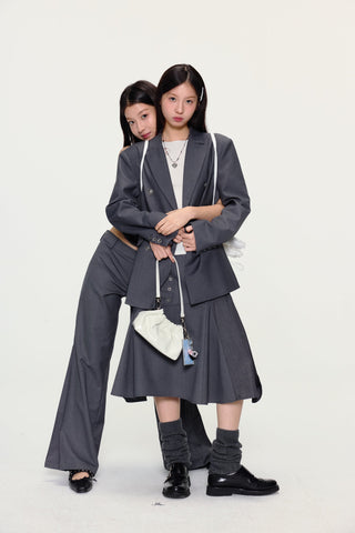 [YAWHAT] detachable strap suit