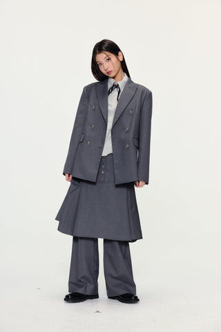 [YAWHAT] detachable strap suit