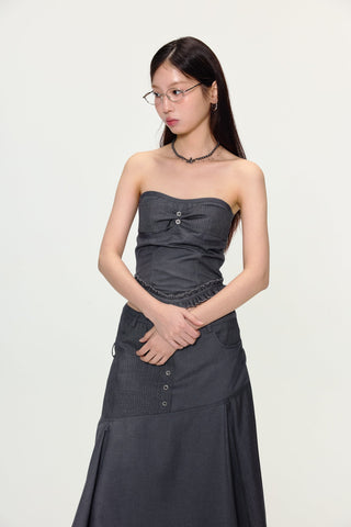 [YAWHAT] detachable strap suit