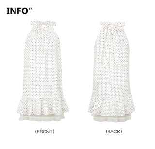 [YAWHAT] mess-shoulder dress