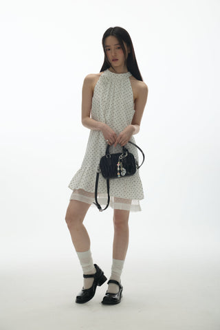[YAWHAT] mess-shoulder dress
