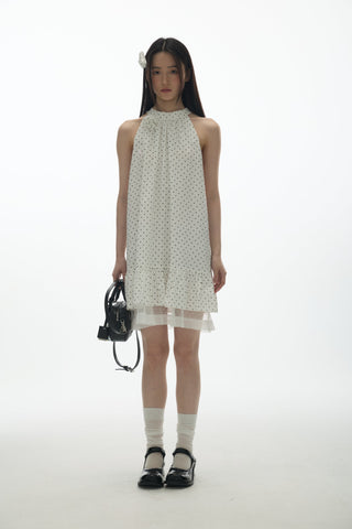 [YAWHAT] mess-shoulder dress