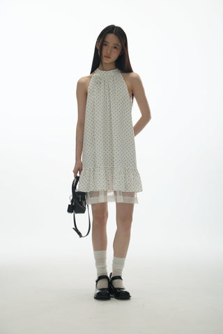 [YAWHAT] mess-shoulder dress