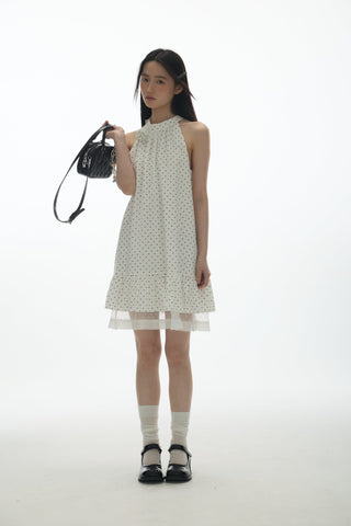 [YAWHAT] mess-shoulder dress