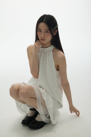 [YAWHAT] mess-shoulder dress