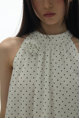 [YAWHAT] mess-shoulder dress
