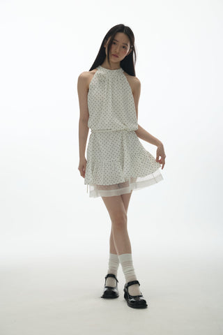 [YAWHAT] mess-shoulder dress