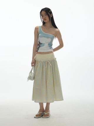 [YAWHAT] cartoon sleeveless vest