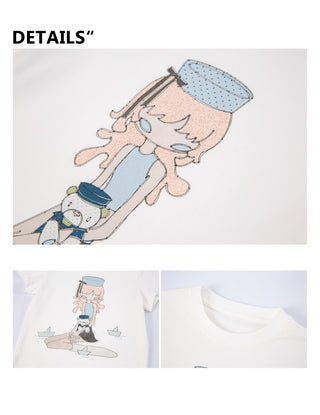 [YAWHAT] glitter girls tee