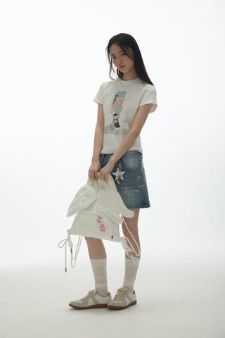 [YAWHAT] glitter girls tee