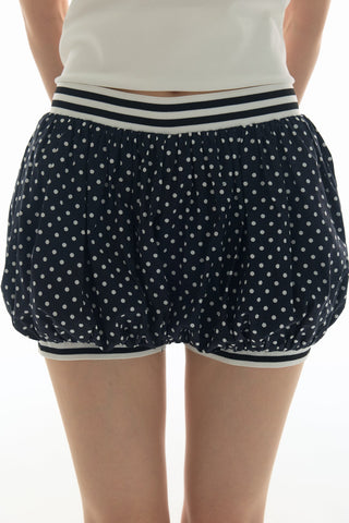 [YAWHAT] dots stripe shorts