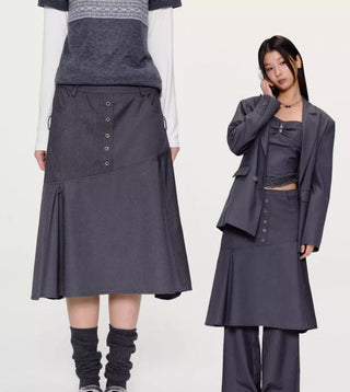 [YAWHAT] irregular bandage suit