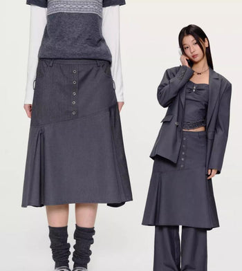 [YAWHAT] irregular bandage suit