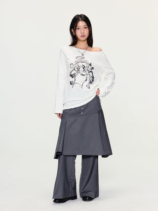 [YAWHAT] irregular bandage suit
