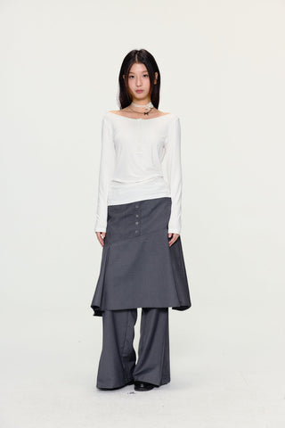 [YAWHAT] irregular bandage suit