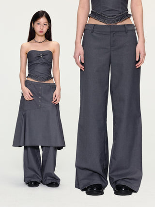 [YAWHAT] irregular bandage suit