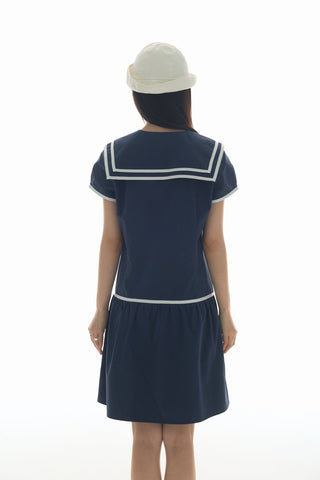 [YAWHAT] sailor collar dress