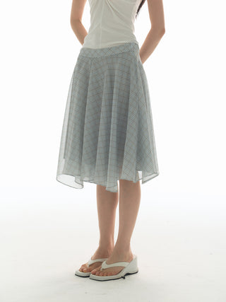 [YAWHAT] mesh tulle skirt