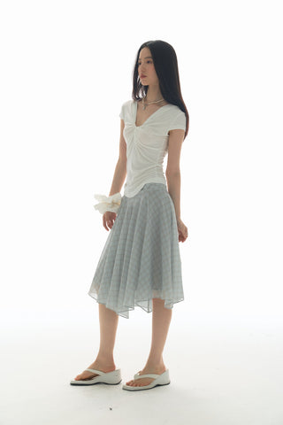 [YAWHAT] mesh tulle skirt