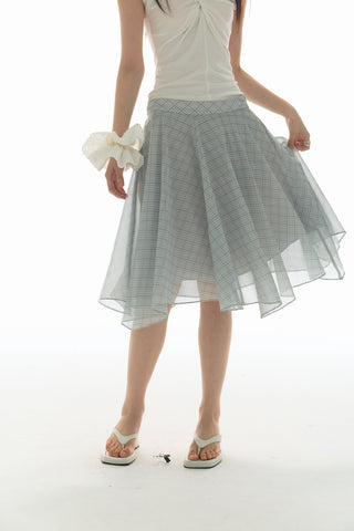 [YAWHAT] mesh tulle skirt