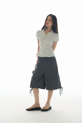 [YAWHAT] enzyme wash shorts