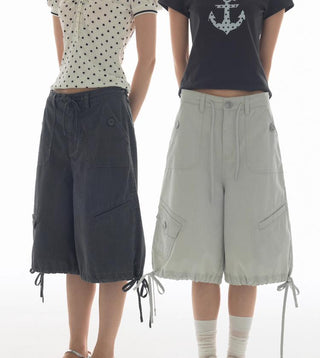 [YAWHAT] enzyme wash shorts