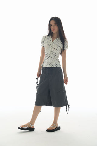 [YAWHAT] enzyme wash shorts