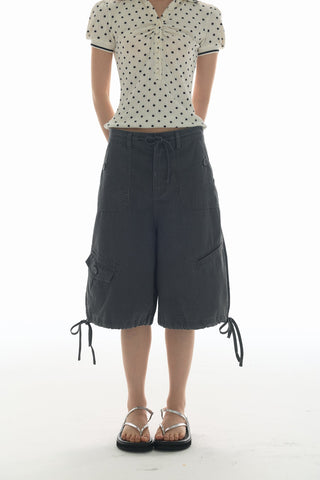 [YAWHAT] enzyme wash shorts