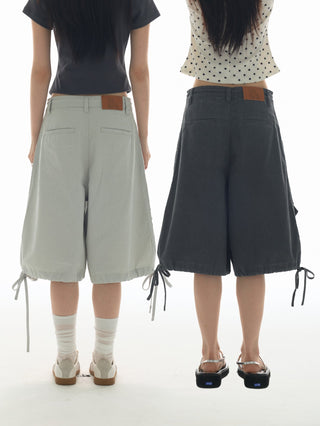 [YAWHAT] enzyme wash shorts