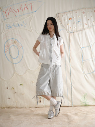 [YAWHAT] enzyme wash shorts