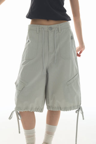 [YAWHAT] enzyme wash shorts