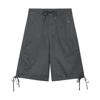 [YAWHAT] enzyme wash shorts
