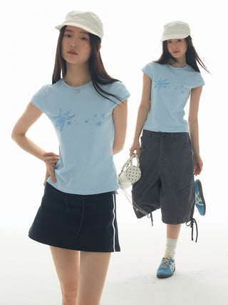 [YAWHAT] conch shell tee