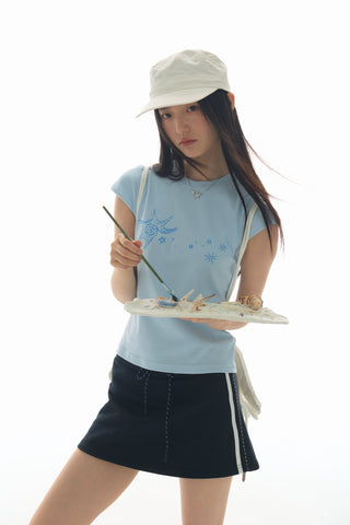 [YAWHAT] conch shell tee