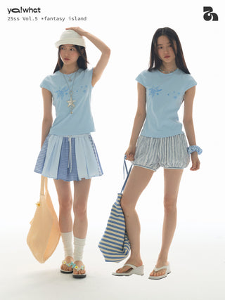 [YAWHAT] conch shell tee