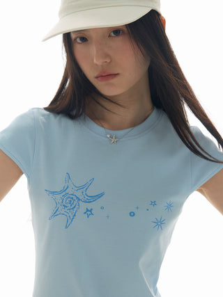 [YAWHAT] conch shell tee