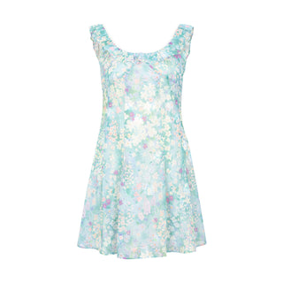 [YAWHAT] floral slip dress