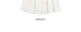 [YAWHAT] graffiti print dress